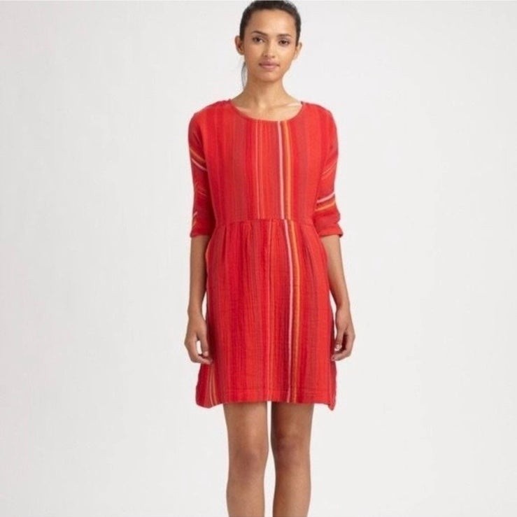 Ace & Jig Red Striped Mini Dress